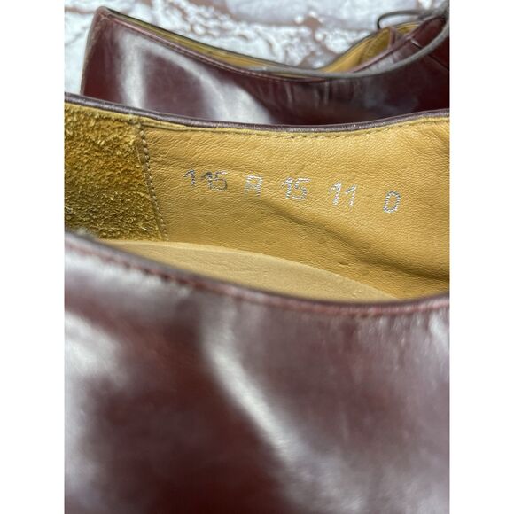 Paragon Brown Leather Cap Toe Handmade Oxfords Lace Up Shoes Men Sz 11D US/44EU - Picture 9 of 16